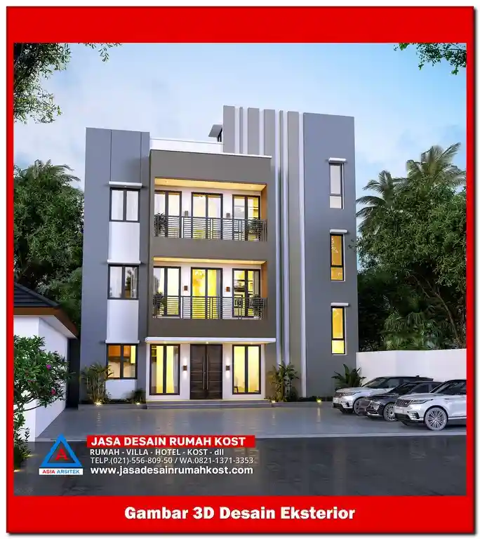 Jasa Desain Rumah Kost di Jatimakmur Bekasi