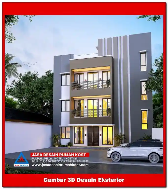 Jasa Desain Rumah Kost di Jatimakmur Bekasi