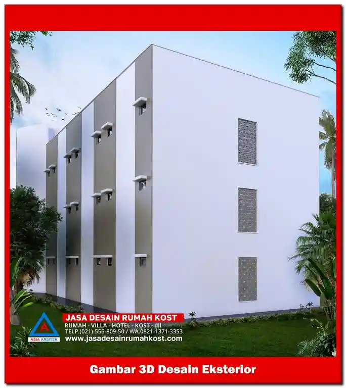 Jasa Desain Rumah Kost di Jatimakmur Bekasi