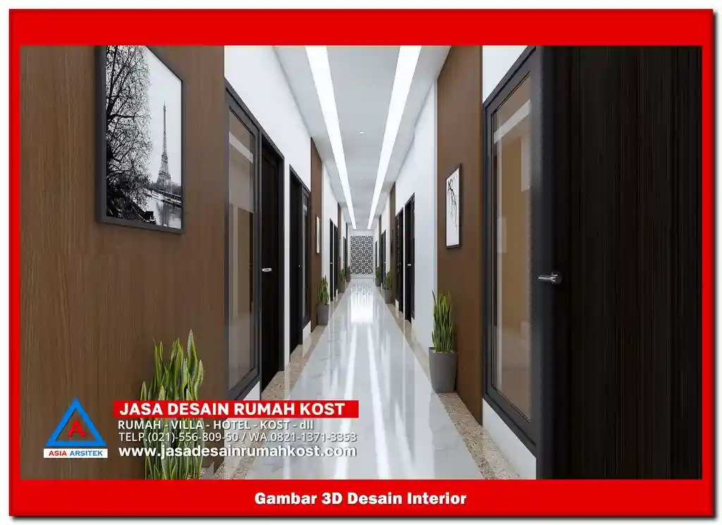 Jasa Desain Rumah Kost di Jatimakmur Bekasi