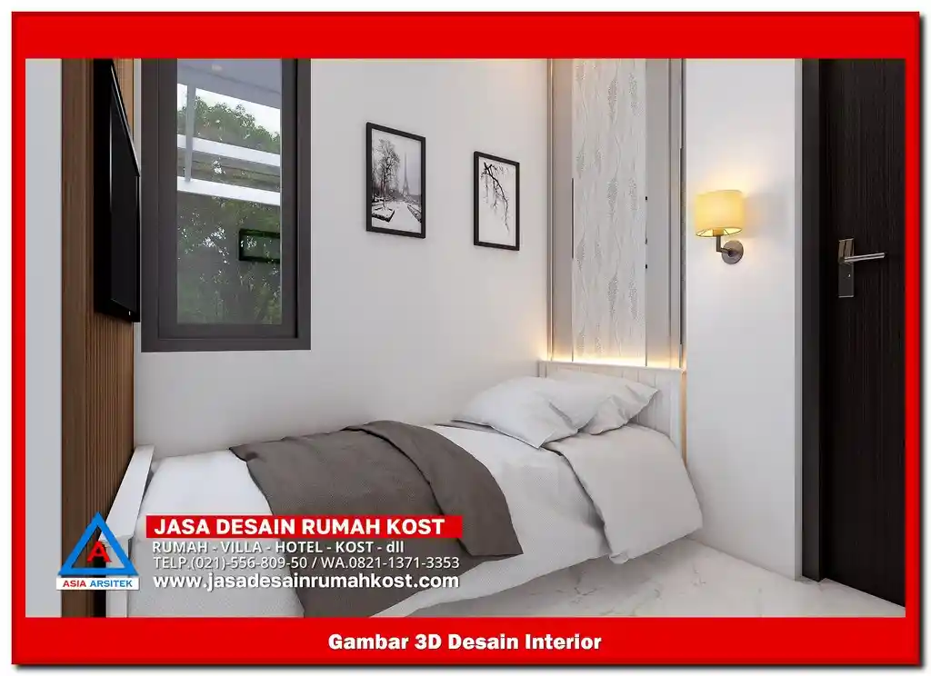 Jasa Desain Rumah Kost di Jatimekar Bekasi