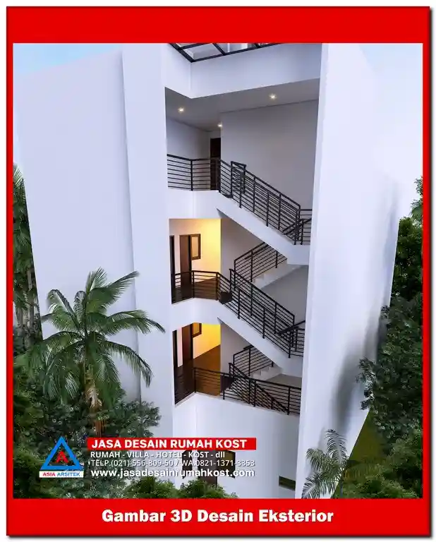 Jasa Desain Rumah Kost di Jatimelati Bekasi