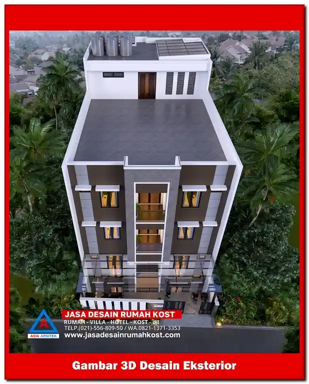 Jasa Desain Rumah Kost di Jatimelati Bekasi
