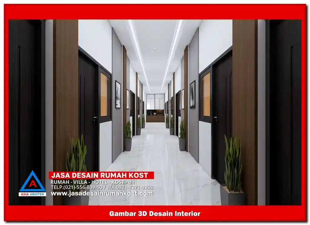 Jasa Desain Rumah Kost di Jatimelati Bekasi