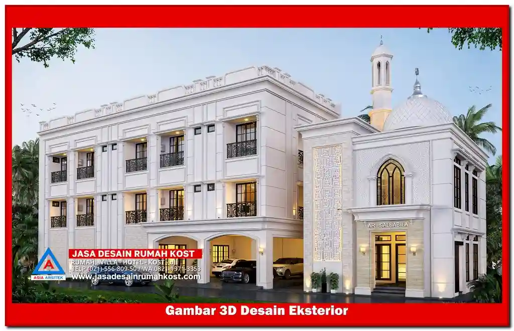 Jasa Desain Rumah Kost di Jatimurni Bekasi