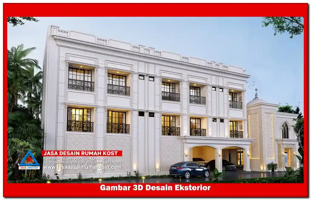 Jasa Desain Rumah Kost di Jatimurni Bekasi