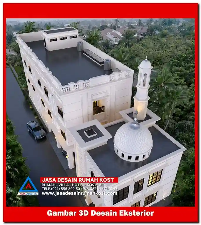Jasa Desain Rumah Kost di Jatimurni Bekasi