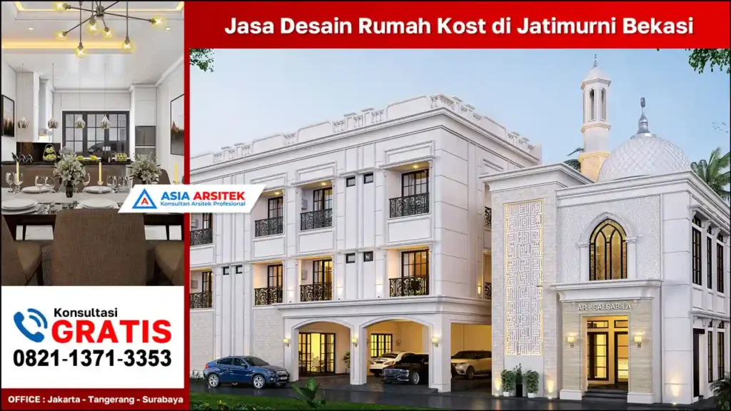 Jasa Desain Rumah Kost di Jatimurni Bekasi