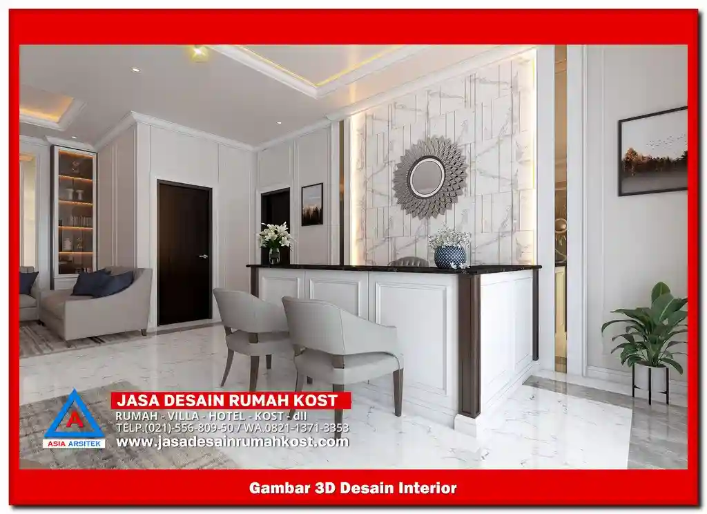 Jasa Desain Rumah Kost di Jatimurni Bekasi