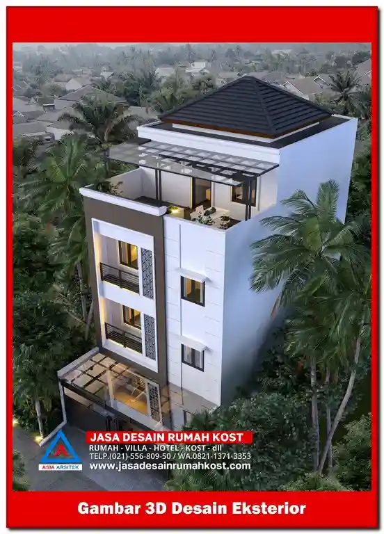 Jasa Desain Rumah Kost di Jatiraden Bekasi
