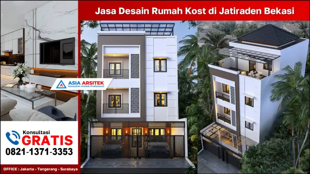Jasa Desain Rumah Kost di Jatiraden Bekasi