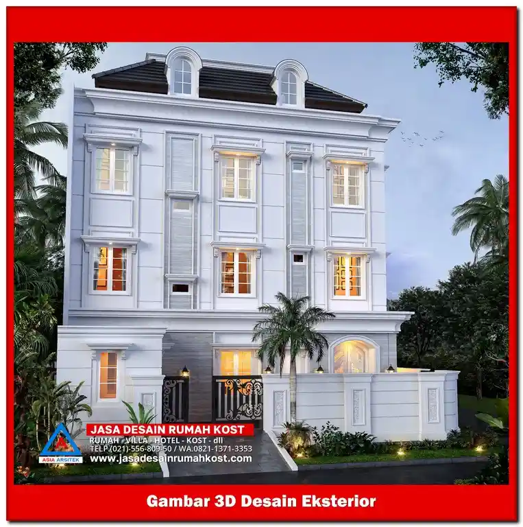 Jasa Desain Rumah Kost di Jatirahayu Bekasi