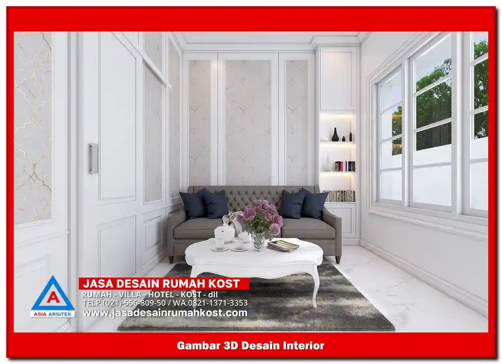 Jasa Desain Rumah Kost di Jatirahayu Bekasi