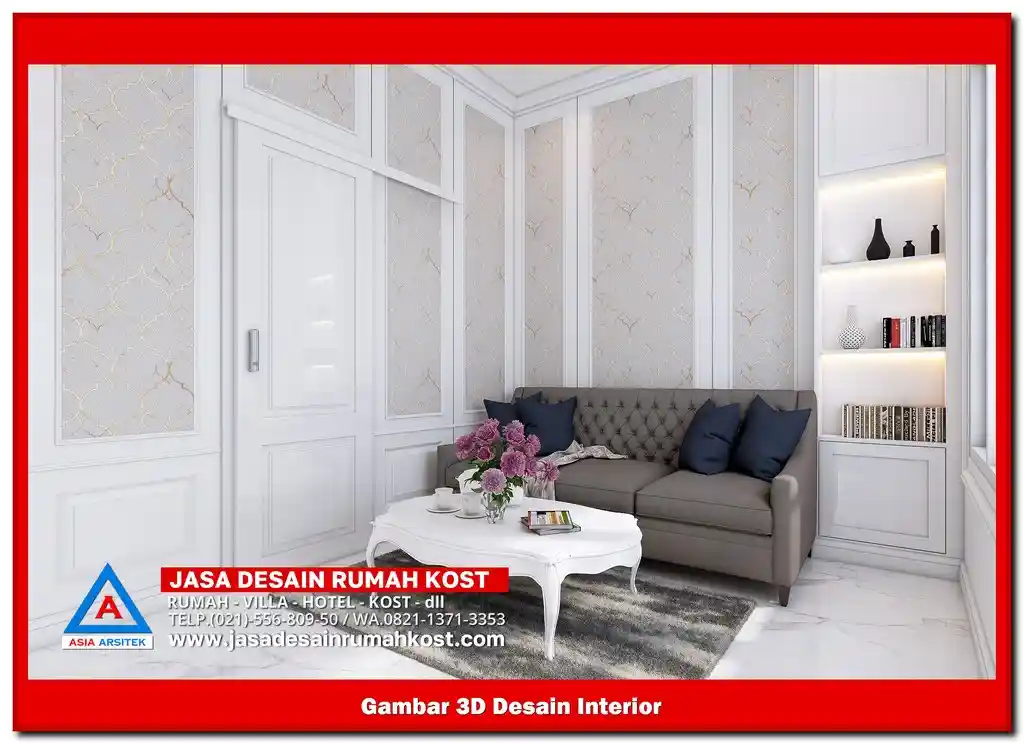 Jasa Desain Rumah Kost di Jatirahayu Bekasi