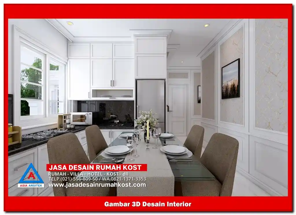 Jasa Desain Rumah Kost di Jatirahayu Bekasi