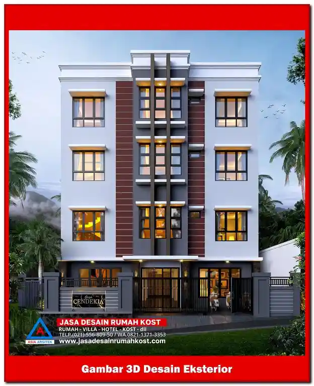 Jasa Desain Rumah Kost di Jatirangga Bekasi