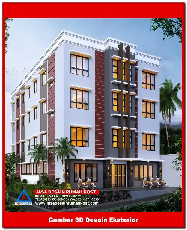 Jasa Desain Rumah Kost di Jatirangga Bekasi