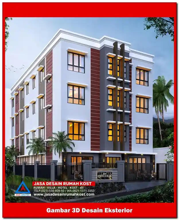 Jasa Desain Rumah Kost di Jatirangga Bekasi