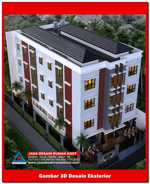 Jasa Desain Rumah Kost di Jatirangga Bekasi