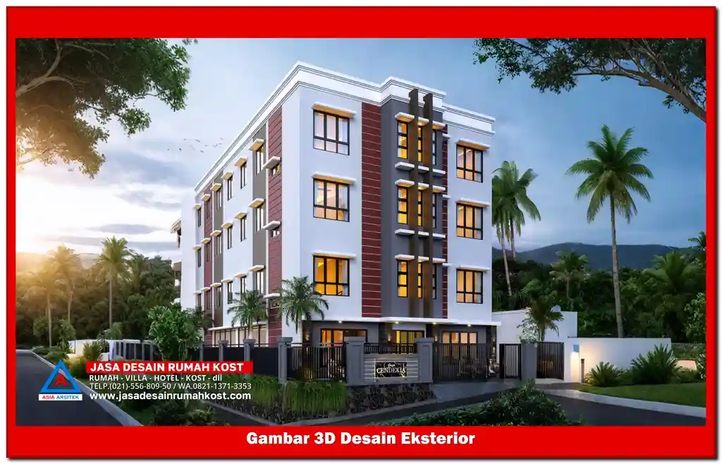 Jasa Desain Rumah Kost di Jatirangga Bekasi