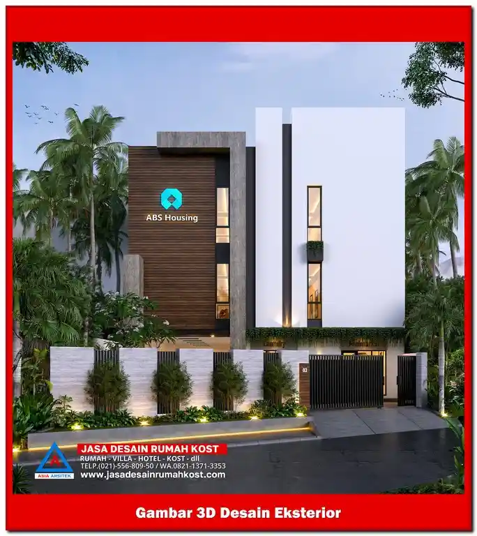 Jasa Desain Rumah Kost di Jatiranggon Bekasi