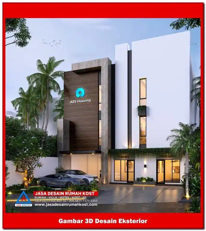 Jasa Desain Rumah Kost di Jatiranggon Bekasi