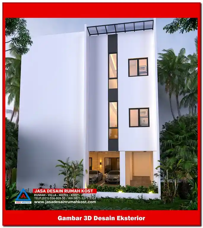Jasa Desain Rumah Kost di Jatiranggon Bekasi