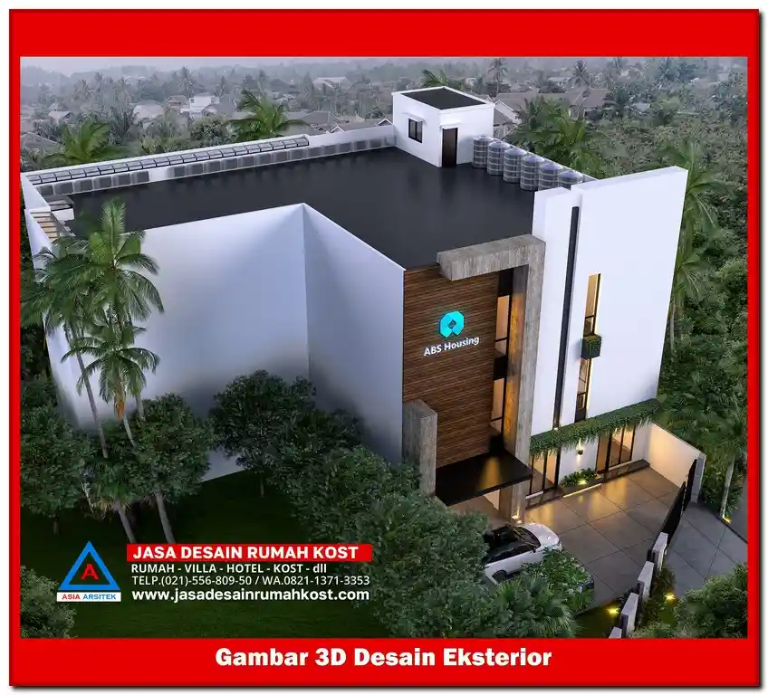 Jasa Desain Rumah Kost di Jatiranggon Bekasi