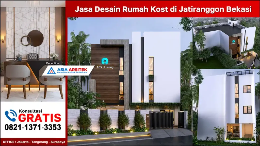 Jasa Desain Rumah Kost di Jatiranggon Bekasi