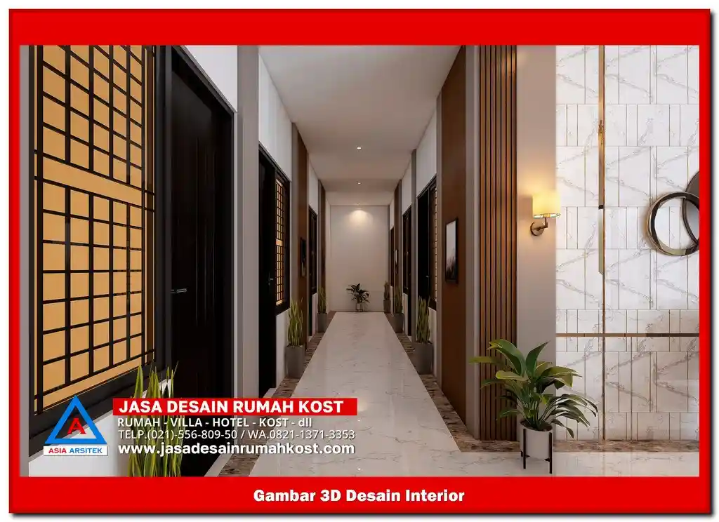 Jasa Desain Rumah Kost di Jatiranggon Bekasi