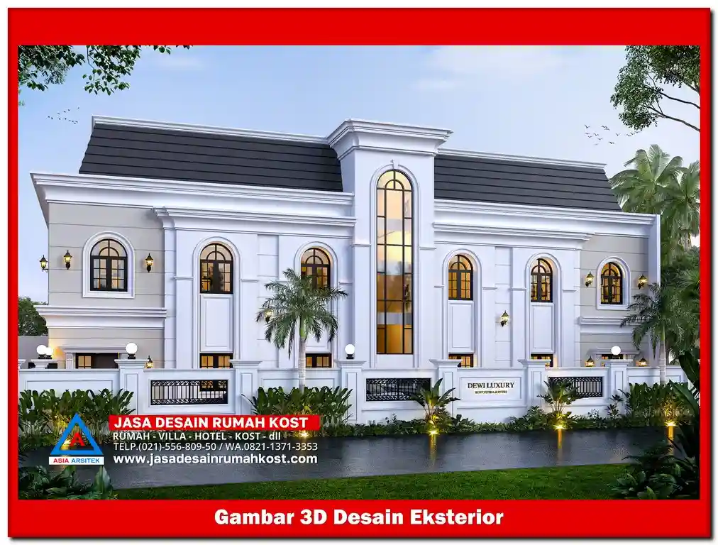 Jasa Desain Rumah Kost di Jatirasa Bekasi