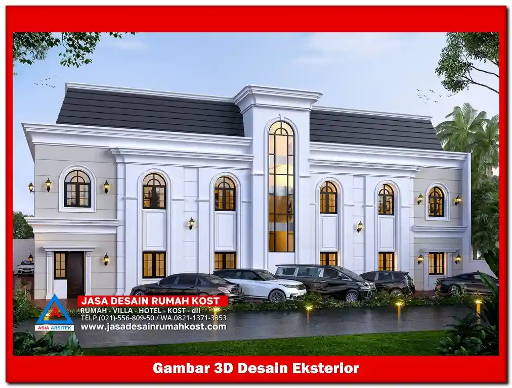Jasa Desain Rumah Kost di Jatirasa Bekasi