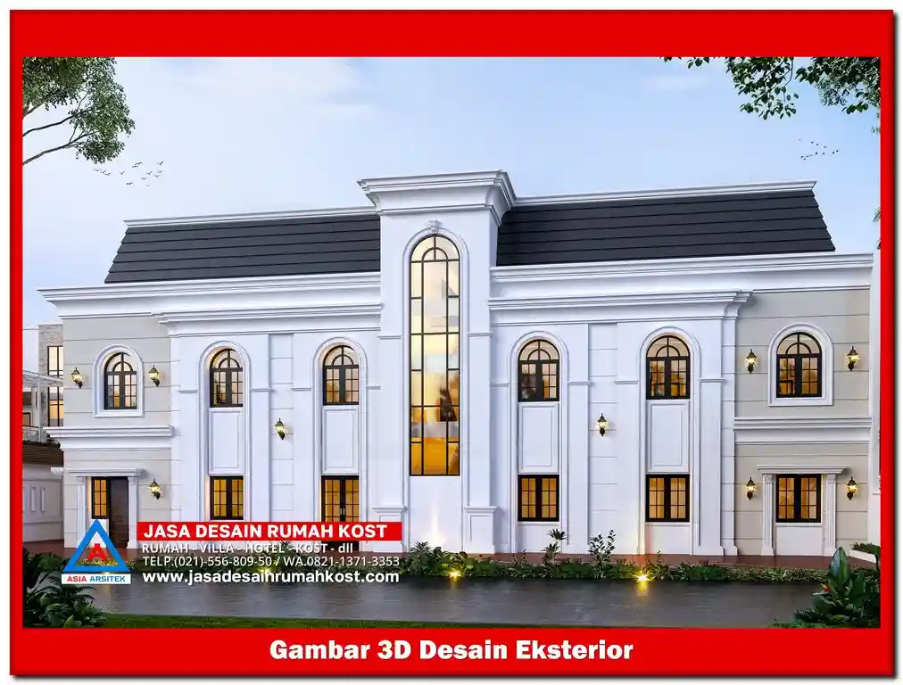 Jasa Desain Rumah Kost di Jatirasa Bekasi