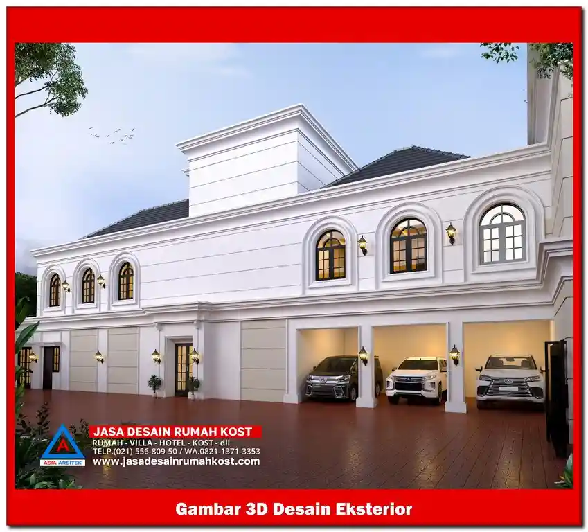 Jasa Desain Rumah Kost di Jatirasa Bekasi