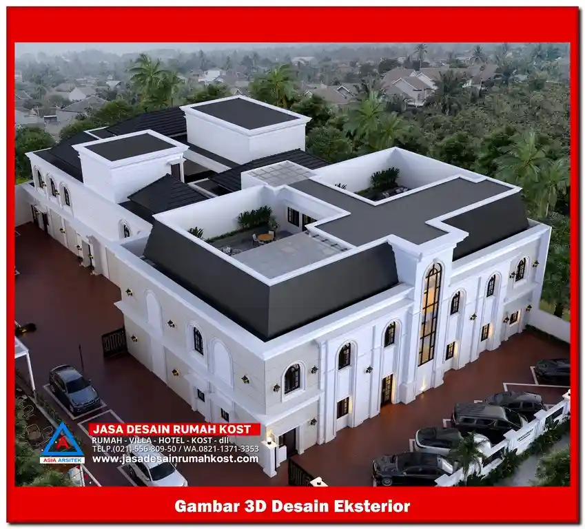 Jasa Desain Rumah Kost di Jatirasa Bekasi