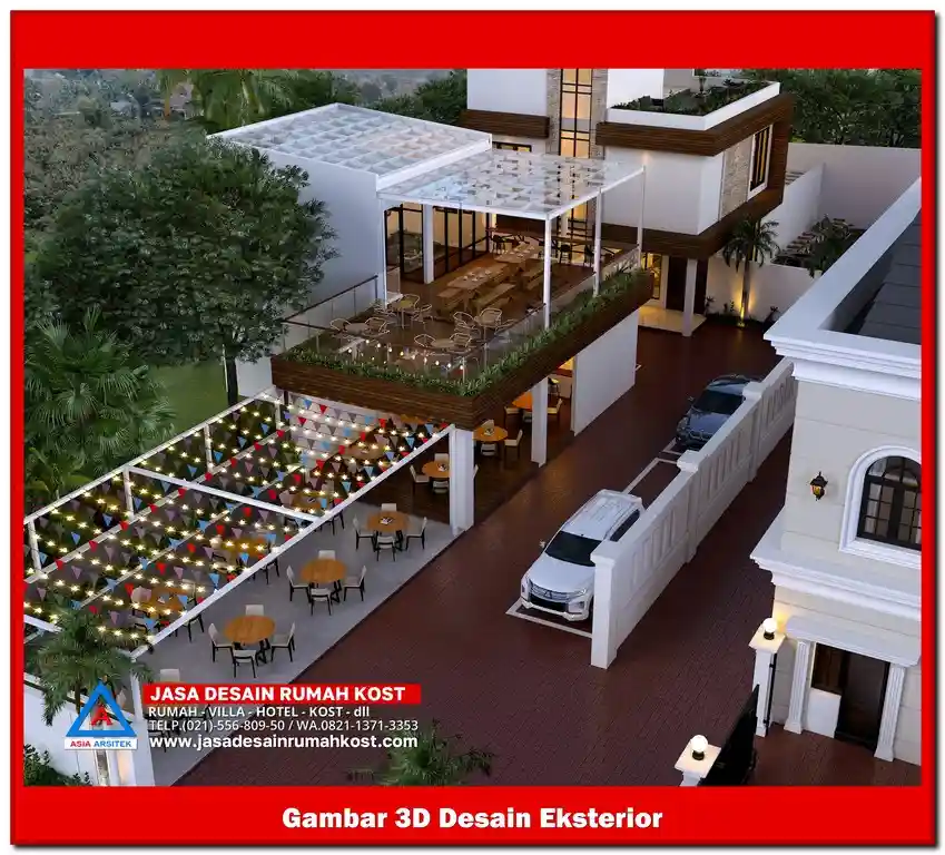 Jasa Desain Rumah Kost di Jatirasa Bekasi