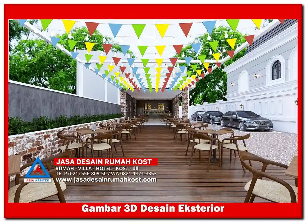 Jasa Desain Rumah Kost di Jatirasa Bekasi