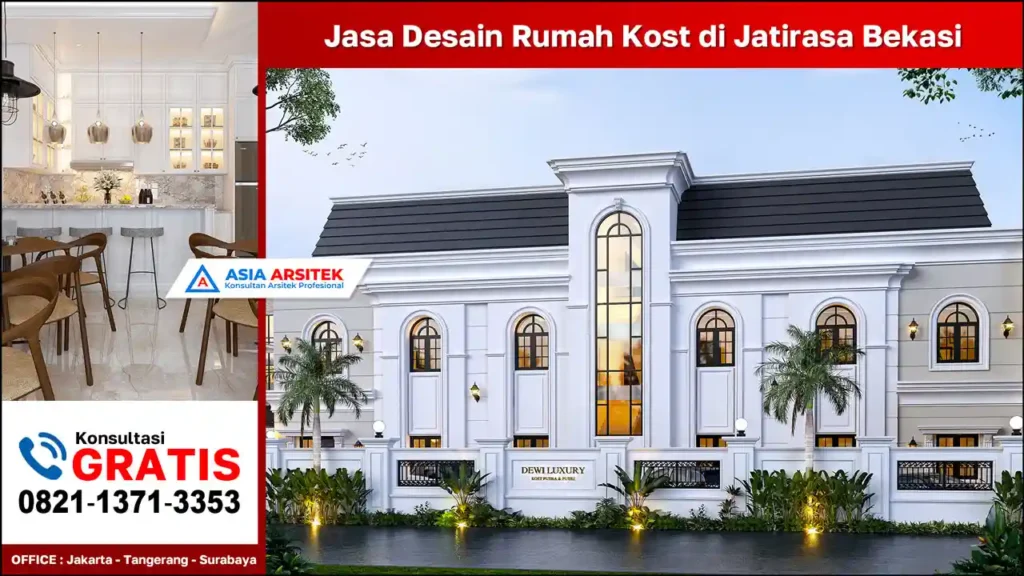 Jasa Desain Rumah Kost di Jatirasa Bekasi