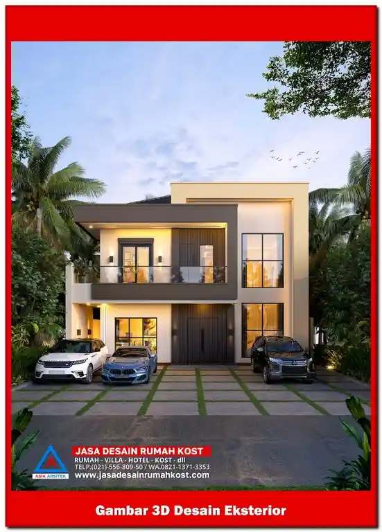 Jasa Desain Rumah Kost di Jatisari Bekasi