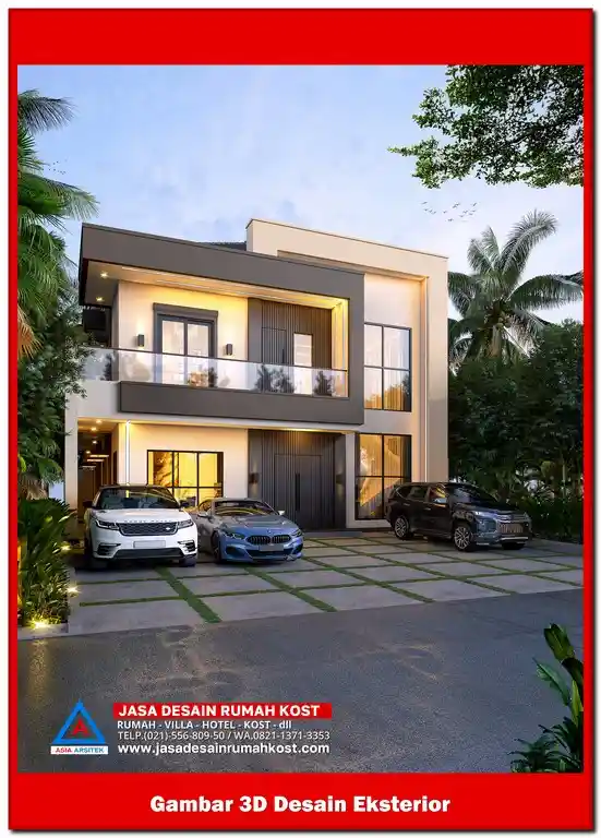 Jasa Desain Rumah Kost di Jatisari Bekasi