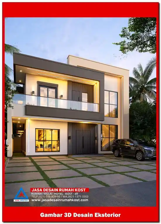 Jasa Desain Rumah Kost di Jatisari Bekasi