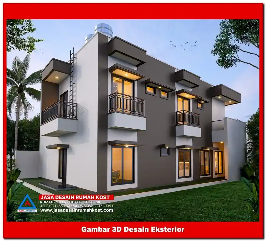 Jasa Desain Rumah Kost di Jatisari Bekasi