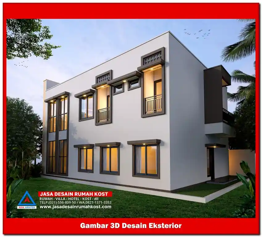 Jasa Desain Rumah Kost di Jatisari Bekasi