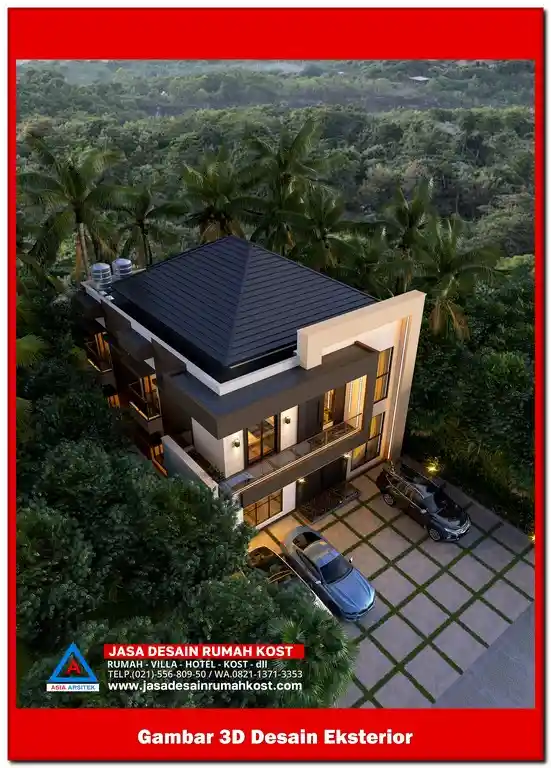 Jasa Desain Rumah Kost di Jatisari Bekasi