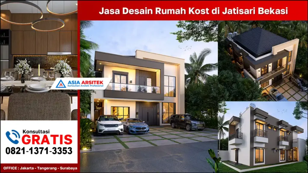 Jasa Desain Rumah Kost di Jatisari Bekasi