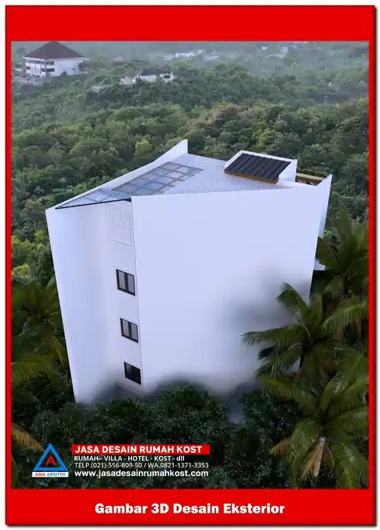 Jasa Desain Rumah Kost di Jatiwaringin Bekasi