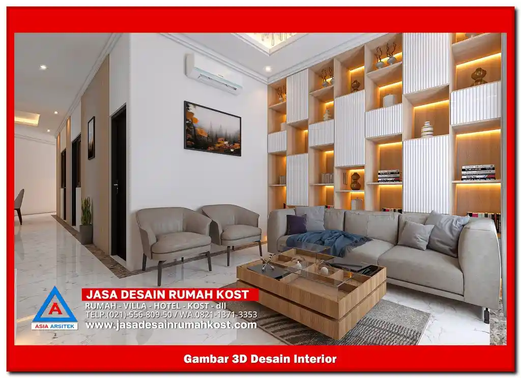 Jasa Desain Rumah Kost di Jatiwaringin Bekasi