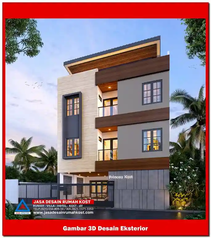 Jasa Desain Rumah Kost di Jatiwarna Bekasi