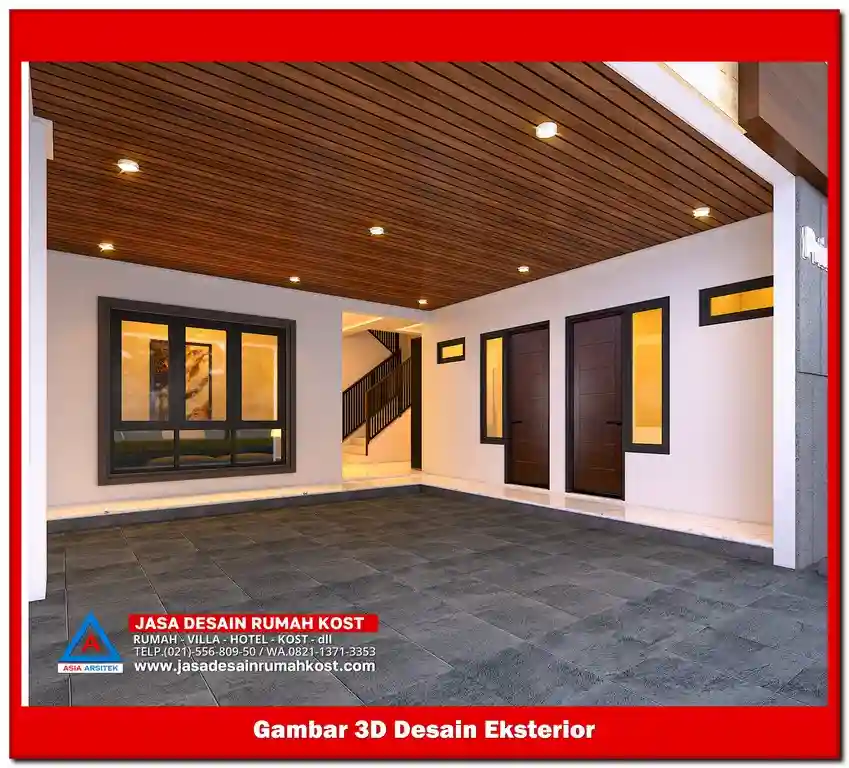 Jasa Desain Rumah Kost di Jatiwarna Bekasi
