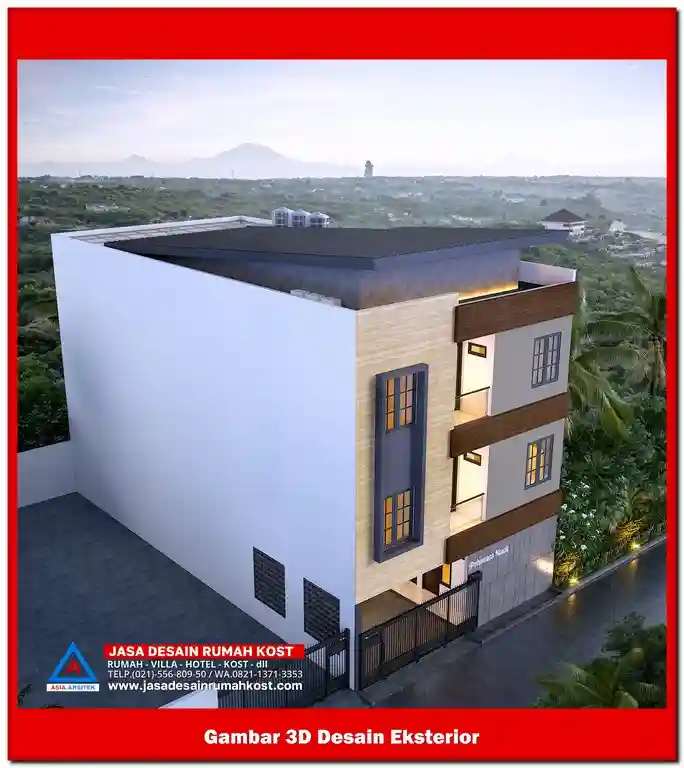 Jasa Desain Rumah Kost di Jatiwarna Bekasi
